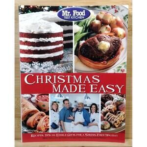 Christmas Made Easy Cookbook by Mr. Food Test Kitchen
